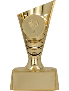 Zlatý plastový kelímek 9201/G