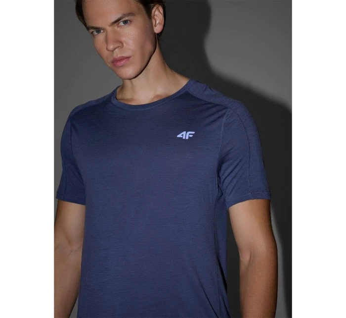 Pánské trekingové tričko z merino vlny model 21816729 - 4F Pánské trekingové tričko z merino vlny model 21816729 - 4F