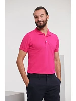 Pánské elastické piqué polo 10. fuchsia model 22473908 - Russell Athletic Pánské elastické piqué polo 10. fuchsia model 22473908 - Russell Athletic
