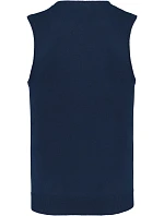 K Pánská svetrová vesta s výstřihem do V 20.K navy model 22422574 - Kariban