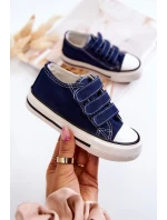 Dětské tenisky na suchý zip námořnická modrá model 21578754 - Boto Dětské tenisky na suchý zip námořnická modrá model 21578754 - Boto