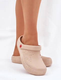 Dámské Lehké Pantofle Big Star model 21682541 Béžové - Big Star Shoes