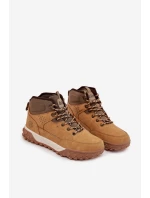 Pánské zimní boty Traper s vyhříváním Lee Cooper LCJ-25-01-3726 Camel