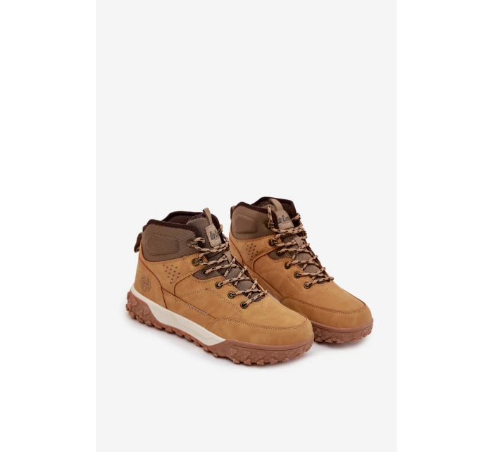 Pánské zimní boty Traper s vyhříváním Lee Cooper LCJ-25-01-3726 Camel