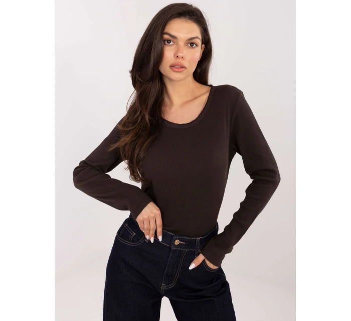 Bluzka BZ ciemny brązowy model 21776329 - FPrice