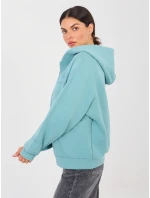 Mikina NS BL NS2566.15 tyrkysová Mikina NS BL NS2566.15 tyrkysová