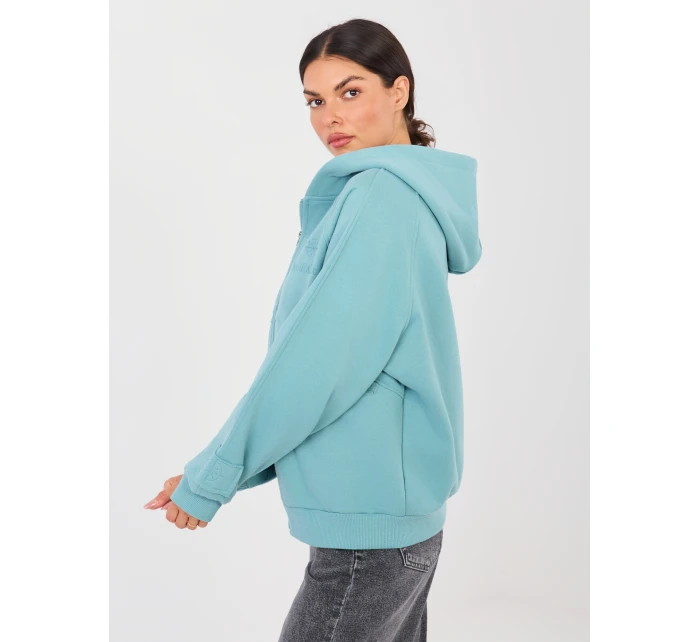 Mikina NS BL NS2566.15 tyrkysová Mikina NS BL NS2566.15 tyrkysová