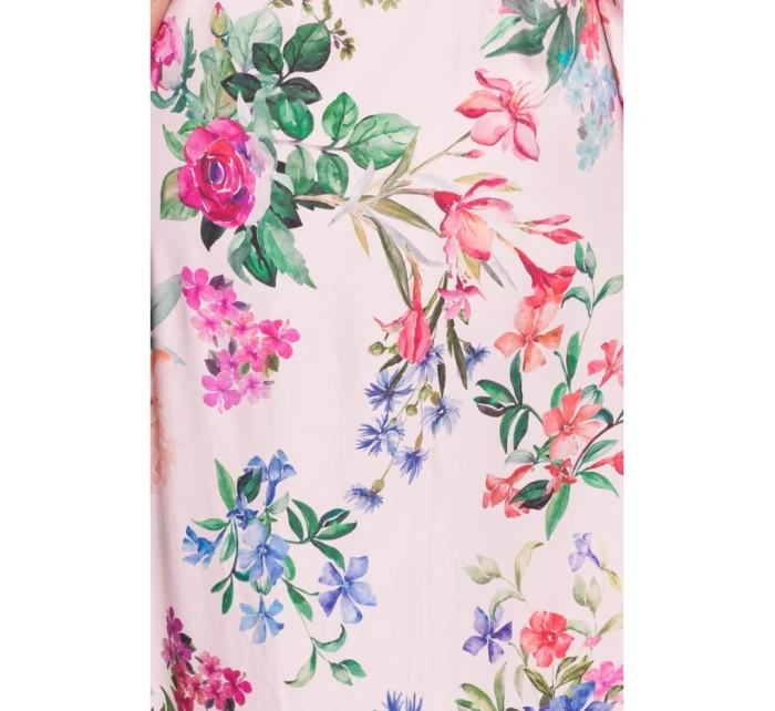 model 21154660 Zavinovací maxi šaty s potiskem model 1 - STYLOVE model 21154660 Zavinovací maxi šaty s potiskem model 1 - STYLOVE