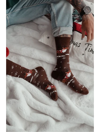Pánské vánoční ponožky Sob s model 21762292 - Milena