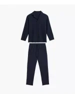 Pyžamo Atlantic BNMP-001 long/r S-2XL pánské pyžamo na zip Pyžamo Atlantic BNMP-001 long/r S-2XL pánské pyžamo na zip