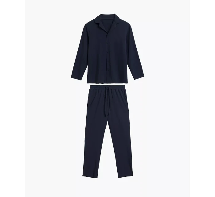 Pyžamo Atlantic BNMP-001 long/r S-2XL pánské pyžamo na zip Pyžamo Atlantic BNMP-001 long/r S-2XL pánské pyžamo na zip