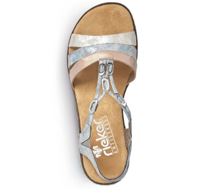 Pohodlné sandály W model 22050656 - Rieker Pohodlné sandály W model 22050656 - Rieker