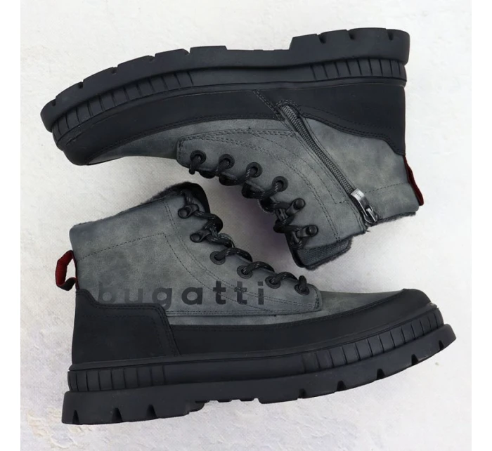 Bugatti šedé pánské kotníkové tenisky SS153072