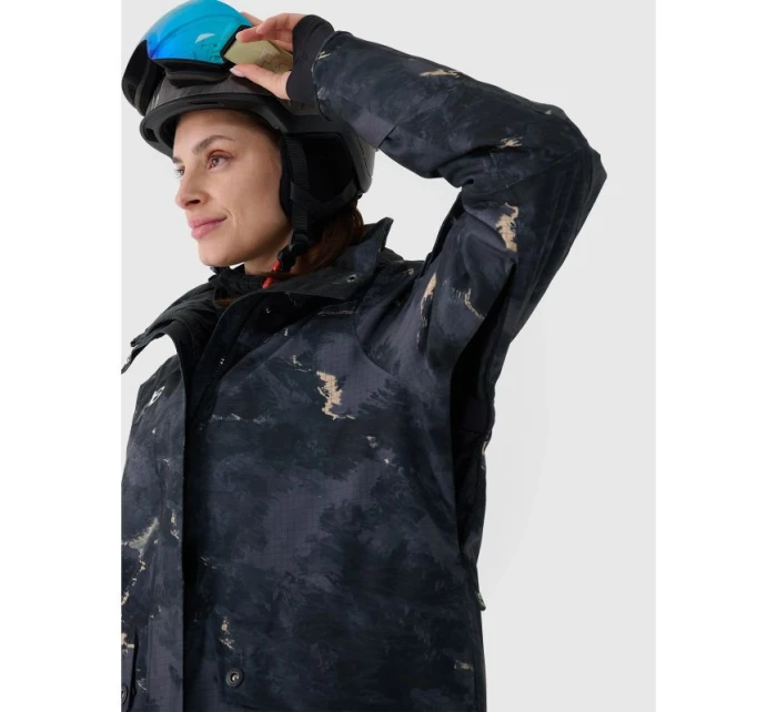 Dámská snowboardová bunda s membránou 10000 4F 4FWAW24TTJAF586-90A Dámská snowboardová bunda s membránou 10000 4F 4FWAW24TTJAF586-90A