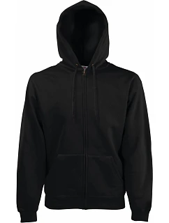 Classic Hooded Sweat Jacket Mikina s kapucí model 22534294 black - Fruit of the Loom