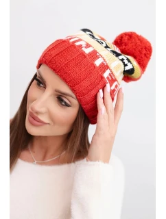 Fleecová čepice Marta K231 ecru