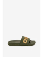 Pánské pantofle Big Star model 21706473 zelené - Big Star Shoes Pánské pantofle Big Star model 21706473 zelené - Big Star Shoes