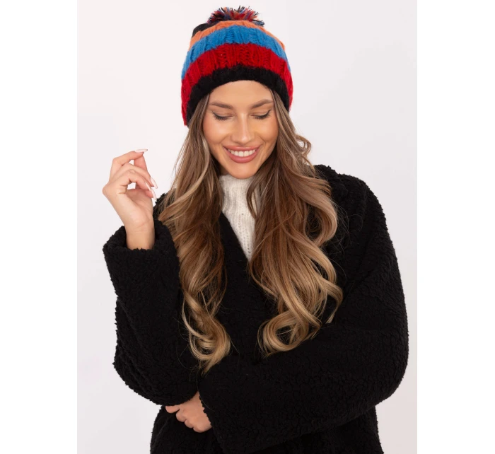 Czapka AT CZ model 21798061 ciemny bezowy - FPrice