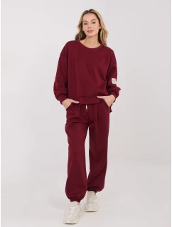 Komplet MI KMPL model 21886071 ciemny czerwony - FPrice