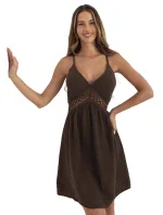 Šaty MI SK 62170.97 hnědé