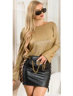 Sexy lesklá halenka model 20826110 - Koucla Sexy lesklá halenka model 20826110 - Koucla