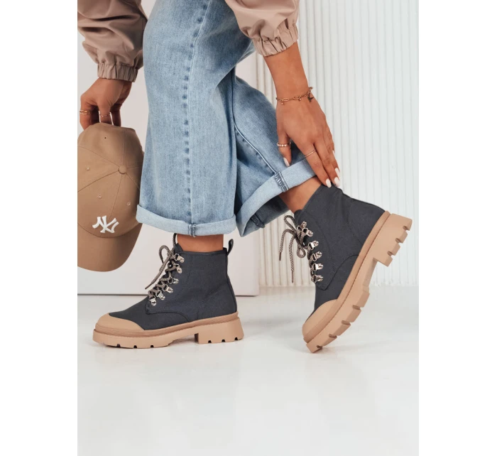 Dámské boty MOSS blue FashionStreet ZY0484