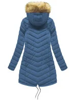 DWUSTRONNA DAMSKA KURTKA ZIMOWA Z KAPTUREM model 21241845 - MHM