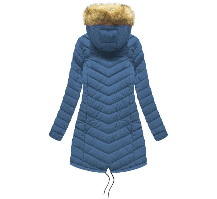 DWUSTRONNA DAMSKA KURTKA ZIMOWA Z KAPTUREM model 21241845 - MHM