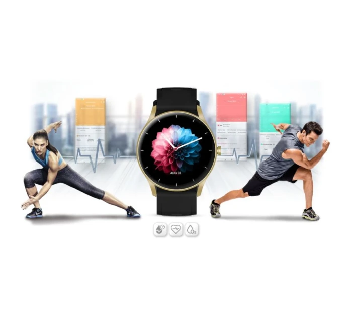 Chytré hodinky model 21804999 - Gravity