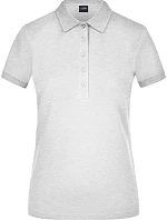 Daiber JN 709 Dámské elastické piqué polo 02.0709 grey heather Daiber JN 709 Dámské elastické piqué polo 02.0709 grey heather