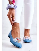 Kožené baleríny s zdobením model 21584377 - Boto