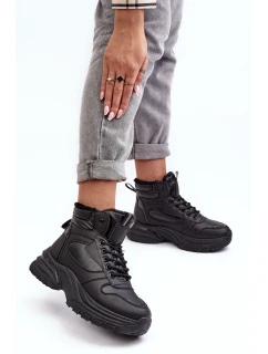 dámské sportovní šněrovací boty černé model 21635852 - EVENTO