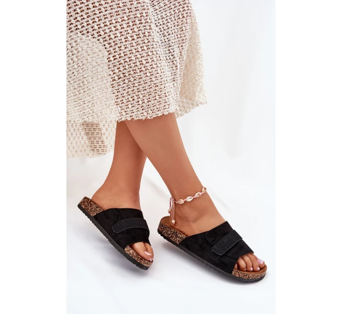 Dámské Pantofle S Na Černé model 21698977 - Boto Dámské Pantofle S Na Černé model 21698977 - Boto