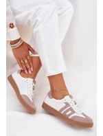 Dámské Kožené Tenisky Vinceza 79557 Bílá-Bežová Dámské Kožené Tenisky Vinceza 79557 Bílá-Bežová
