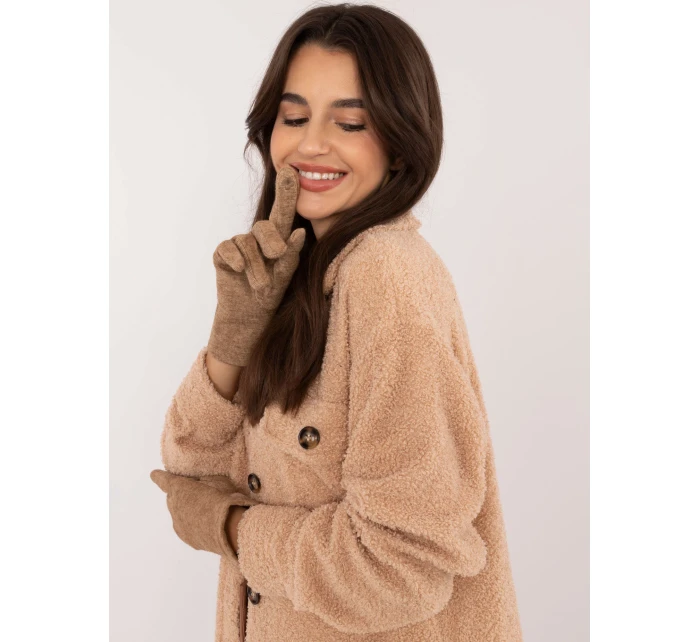 Rukavice AT RK model 20519213 camel - FPrice Rukavice AT RK model 20519213 camel - FPrice