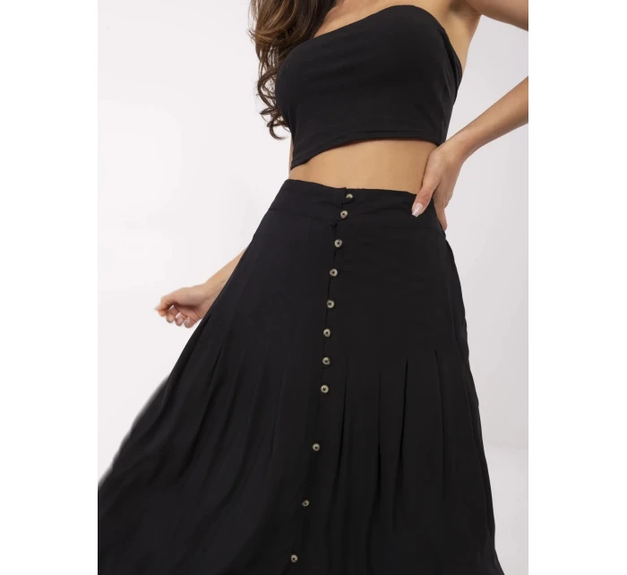 Sukně D73761M50187B černá Sukně D73761M50187B černá