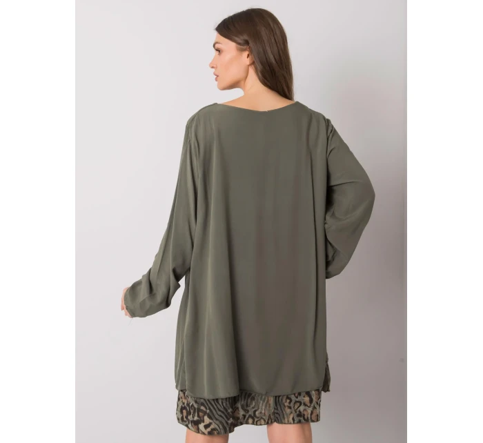 Šaty DHJ SK 21451.50 khaki