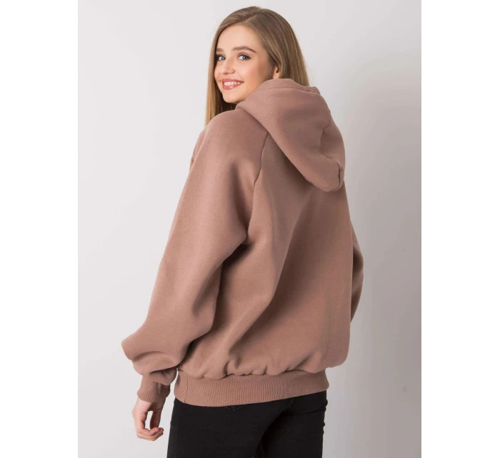 Mikina EM BL 651/1.21X hnědá