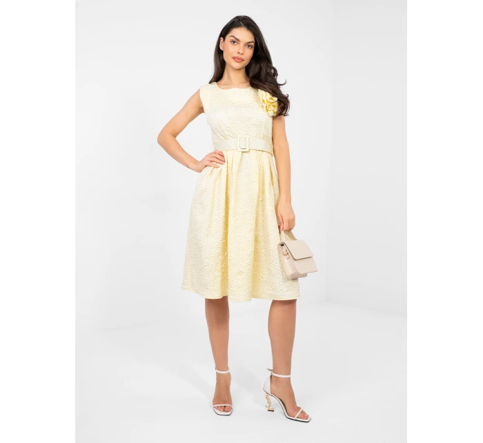 Šaty IT SK 21861.86 světle žlutá