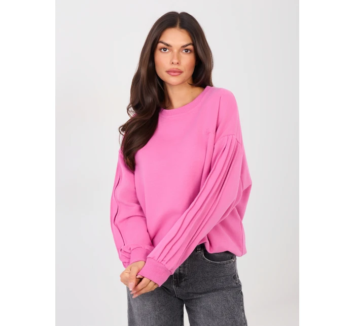 Mikina NS BL NS2548.05 tmavě růžová