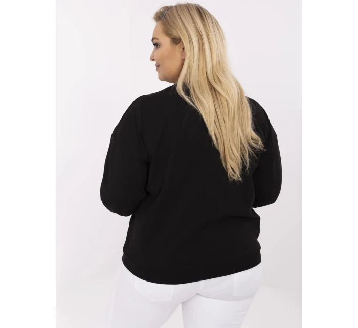 Bluzka RV BZ model 21072615 czarny - FPrice Bluzka RV BZ model 21072615 czarny - FPrice