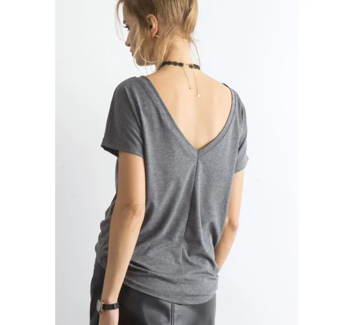 Tričko RV TS 4662.37P tmavě šedá