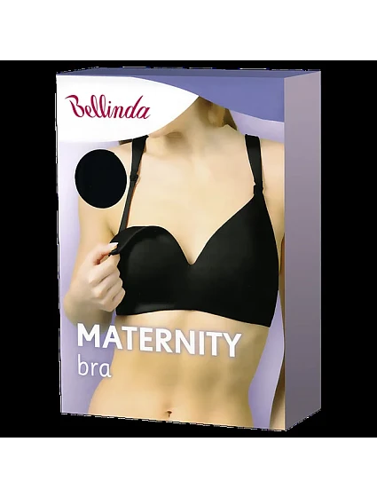 Moderní kojící podprsenka model 20858748 BRA černá - Bellinda Moderní kojící podprsenka model 20858748 BRA černá - Bellinda
