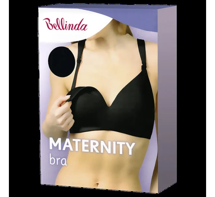 Moderní kojící podprsenka MATERNITY BRA - BELLINDA - černá