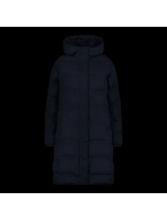 Dámský zimní kabát s kapucí CMP zateplená nepromokavá bunda černá (34K0096/N950)