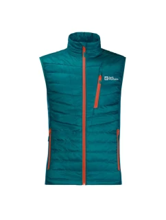 Jack Wolfskin pánská vesta bez rukávů ROUTEBURN PRO INS VEST M bay blue (1206871_1124)