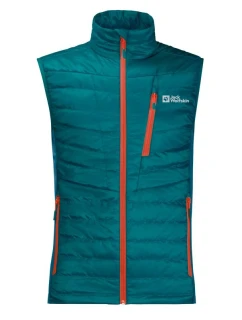 Jack Wolfskin pánská vesta bez rukávů ROUTEBURN PRO INS VEST M bay blue (1206871_1124)