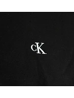 Calvin Klein Fleecová mikina na zip s kapucí Logo Tape Black - LZ04RE285G-UB1 pánské