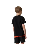 Chlapecké tričko tmavě černé 20S model 22280774 - 4F Chlapecké tričko tmavě černé 20S model 22280774 - 4F