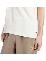 Pánské tričko adidas Burger Flavor Graphic krémové KT9723 Pánské tričko adidas Burger Flavor Graphic krémové KT9723